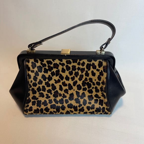 Ann Taylor Leopard handbag - Picture 1 of 8